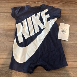 Nike Dark Blue Infant Romper